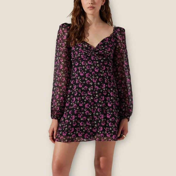 ASTR the Label | NWT Mini Dress | Size S | Black - Picture 1 of 10